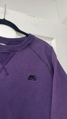 2010’S NIKE SB PURPLE CREW WITH STASH POCKET! Size XL!