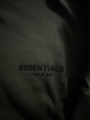 Essentials Fear Of God Stretch Limo Black Hoodie Men’s Size small
