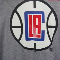 NBA Los Angeles Clippers Hoodie Mens Large Gray VF Imagewear Warm Pullover