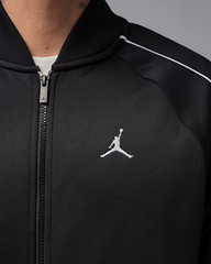 NIKE JORDAN BRK TRICOT TRACK SUIT ZIP UP JACKET IO0745 010 MEN’S LARGE BLACK NEW