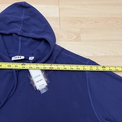 ROWM Mesa Sunset Hoodie Men’s 3XT Navy Fleece Long Sleeve Pullover Stretch NEW