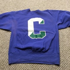 Vintage Champion Reverse Weave Sweatshirt Mens Large Plum Churchill Crewneck 90s