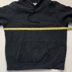 Snow Peak Hoodie Adult Size M Pullover Heavyweight Cotton Gray Kangaroo Pocket