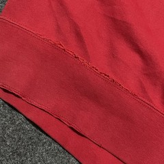 Vintage Famous Stars And Straps RARE Mens Graphic Hoodie Size M Red Full Zip Y2K