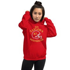 Go Taylor’s Boyfriend Football Chiefs Funny Unisex Hoodie S,M,L,XL,2X,3X,4X