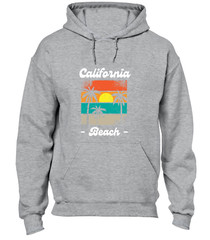 CALIFORNIA BEACH SUNSET HOODY HOODIE SUMMER HOLIDAY CLOTHING CASUAL NICE TOP