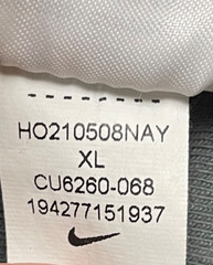 Nike Mens Yoga Dri Fit Hoodie Sweatshirt Athletic Gray XL