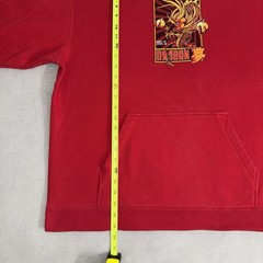 Vintage Dragon Ball Z Hook Ups Parody Skater Hoodie Size XL Baggy Streetwear Y2K
