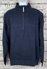 Vineyard Vines Collegiate 1/4 Zip Shep Shirt Sweatshirt Navy Size XL – NEW