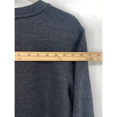 Burlebo Sweatshirt Mens Small Gray Texas TX Crewneck Southern Lone Star Fleece