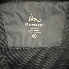 IM NVR EST. Cornflower Blue Training Hoodie XXL Men’s Zip Up Track Running