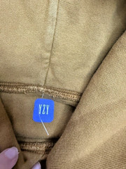 YZY Gap Hoodie Adult Medium (OVERSIZED) Brown Heavyweight Pocket Yeezy Pullover