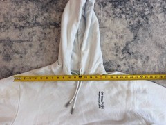 Off-White Temperature 0.5% Graphic Hoodie White Size M Unisex OMBB031S18192081