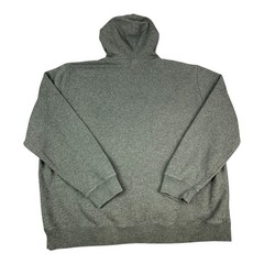 Nike Men’s Hoodie Pullover Sweatshirt Gray Cotton Polyester Blend Size 2XL