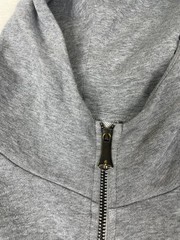 Vivienne Westwood Zip Up Hoodie Logo Orb Men Sz L gray