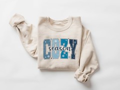 Cozy Season Christmas Sweatshirt Winter Holiday Apparel