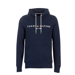 NWT-TOMMY HILFIGER Mens Embroidered Logo Pullover Fleece Hoodie : S-XXL