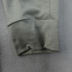 Nike Yoga Hoodie Mens Large Dri-FIT Full Zip Beige Training Jacket CZ2217