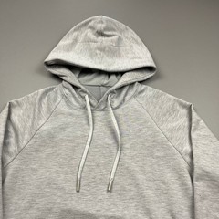 Lululemon Hoodie Mens Medium Grey City Sweat Pullover Raglan Sleeve Athleisure