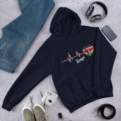 Kenya Flag ,Men, Women, Unisex Hoodie