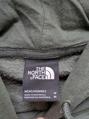 The North Face Hoodie Graphic Logo Hooded Pockets Men’s Medium Olive Color