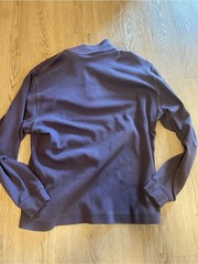 Men’s Quarter-Zip Pullover in Deep Plum