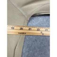 Mantra Essential Hoodie Men M Tan Pima Cotton Tencel Raglan Sleeve Pullover Soft