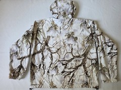 True Timber Camo Men’s Hoodie in White — 100% Polyester — Size: L