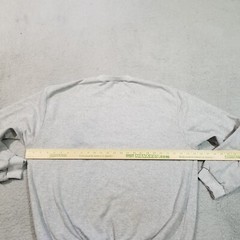 BooHoo Man Sweatshirt Mens Medium Gray Crew Neck Long Sleeve Outdoors Casual