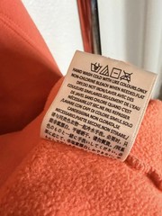 Essentials Fear of God Men’s Coral M Cotton Pullover Logo Hoodie Kangaroo