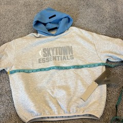 Chicago Sky “SKYTOWN” WNBA AUTHENTIC Essentials Pullover Hoodie Size XXS