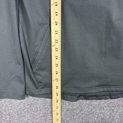 Barbell Apparel Hoodie Men Medium Gray Pullover Zip Pockets Athletic Workout Gym