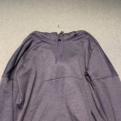 Adidas Men’s Hoodie Size XL Purple Pullover Drawstring 100% Polyester