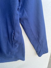 Berghaus Navy Blue Mens Full Zip Fleece Jumper Hiking Walking – Large