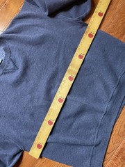 VTG Russell Athletic Sz Large Blue Purple Blank Sweatshirt Dri-Power Y2K Mexico