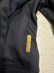 NIKE Livestrong Zip Hoodie Youth Teens XL Cycling 21×23 Black Y2K Armstrong