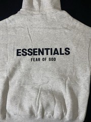 Essentials Fear Of God Men’s Hoodie/Size Small/Light Oatmeal