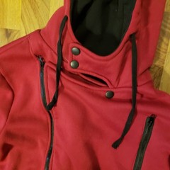 PAUL YI RED HOODIE SIZE ADULT XXXL PRE-OWNED