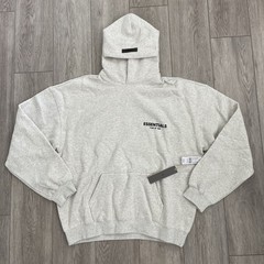 Fear of God Essentials Pullover Hoodie Light Oatmeal Men’s Size Large NWT