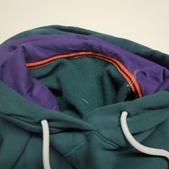 Kyrie Irving Nike Hoodie Green and Purple Medium