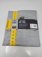 Hurley Men’s Sunny Side Hybrid Stretch Tagless UV T-Shirt M Grey