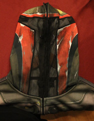 Star Wars Boba Fett Full-Zip Hoodie with Zip Face Mask Size Small – US Seller