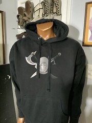Ubisoft Assassins Creed Video Game Black Fleece Graphic Pullover Promo Hoodie