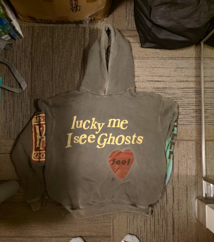 Kids See Ghosts Lucky Me I See Ghosts XL Hoodie KSG YEEZY Yzy Kanye West