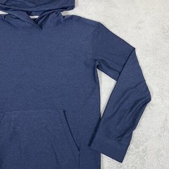 Outdoor Voices Sweatshirt Mens Small Blue Hooded Pullover Gym Hiking