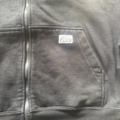 PRO CLUB Mens Black Hoodie Sweatshirt Pullover Heavyweight Size XL