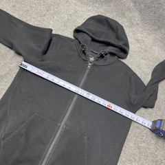 Reigning Champ 100% Cotton Full Zip Hoodie Bungee Drawstring Toggle Men Small