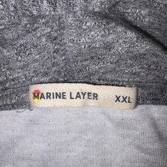 Marine Layer Hoodie Rayon Blend Super Soft Mens 2XL