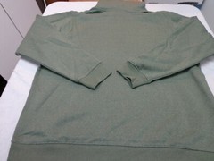 Eddie Bauer Graphic Outdoor Fleece Hoodie Heather Olive Green XL NEW