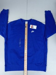 Nike Sportswear Club Fleece Crewneck Sweatshirt Game Royal Pick Size BV2662-480